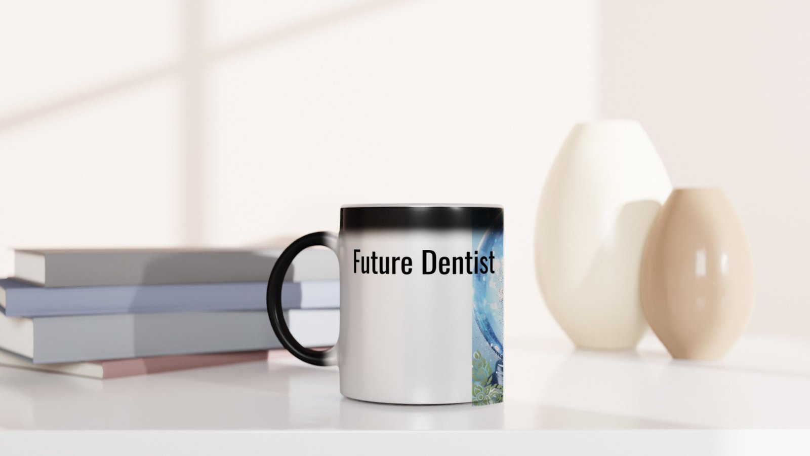 Future Dentist - You can do it!, Magic 11oz Ceramic Mug - Image 2